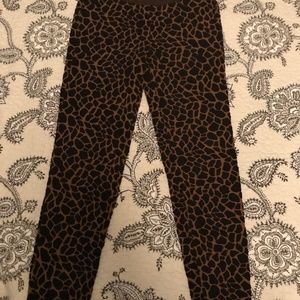 Madewell Highline Line Animal print stretch leggings <3